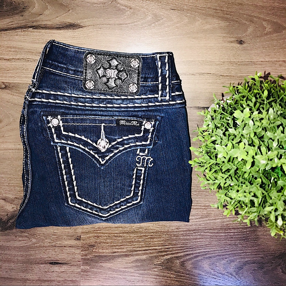 MISS ME Jeans signature boot size 29